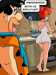 The Flintstoons Swapping wives at the..