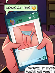 Girl woke up with her pussy all swollen - The 4 Naughties, Playing Her Role